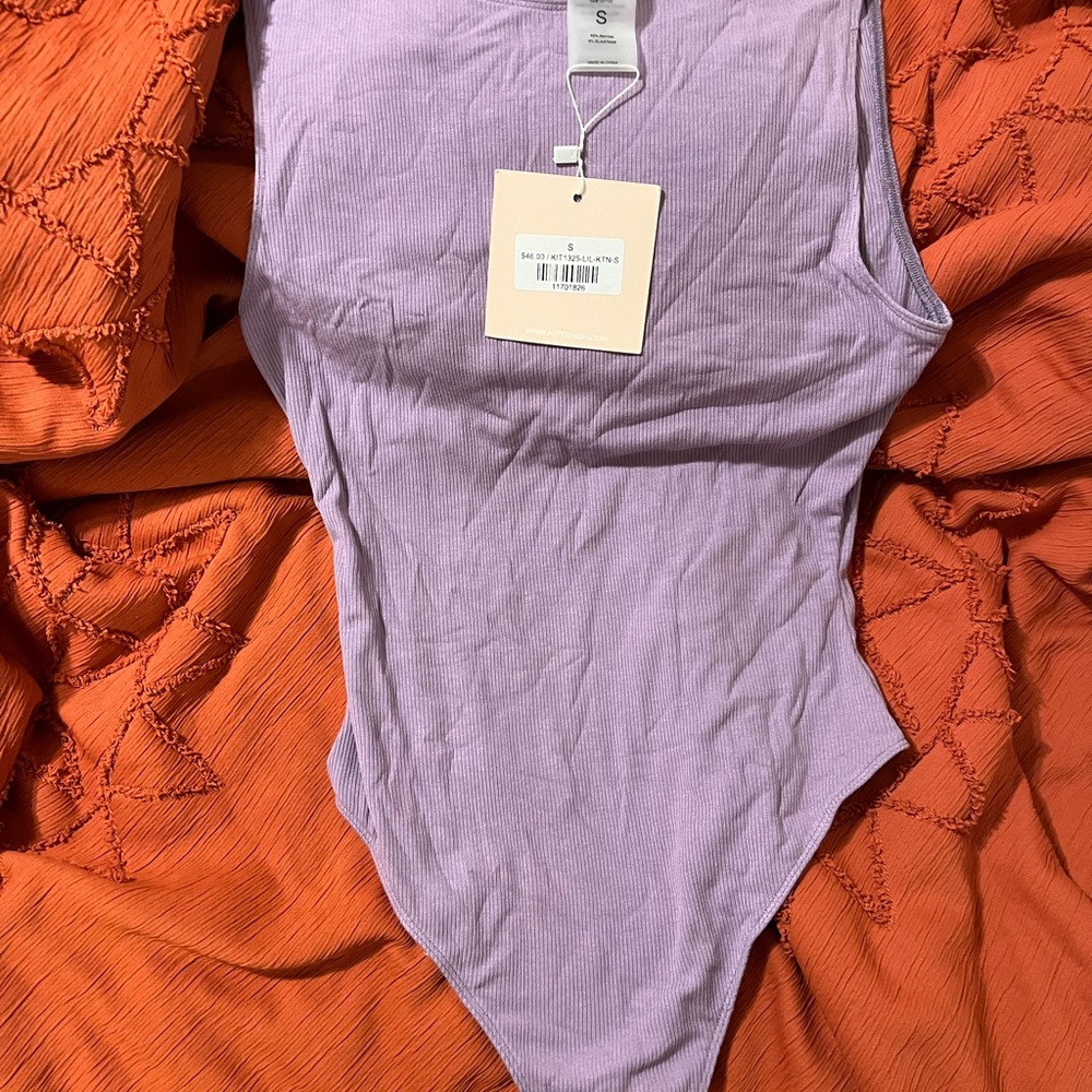 Kittenish Lavender Bodysuit
